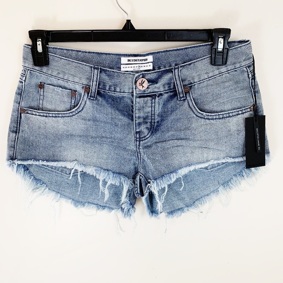 One Teaspoon Pants - One Teaspoon NWT Rocky Bonitas Cutoff Jean Shorts